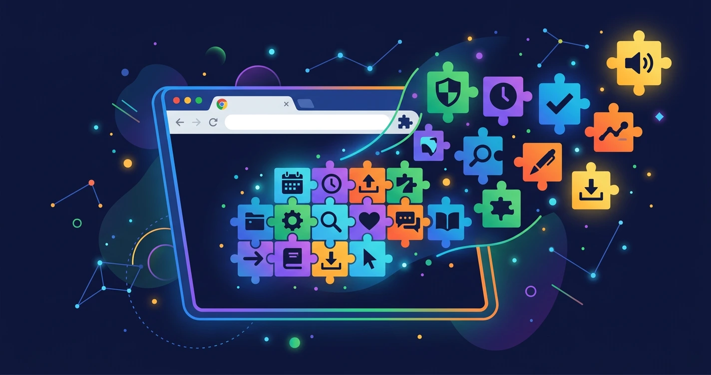 Collection of top Chrome productivity extensions for 2026